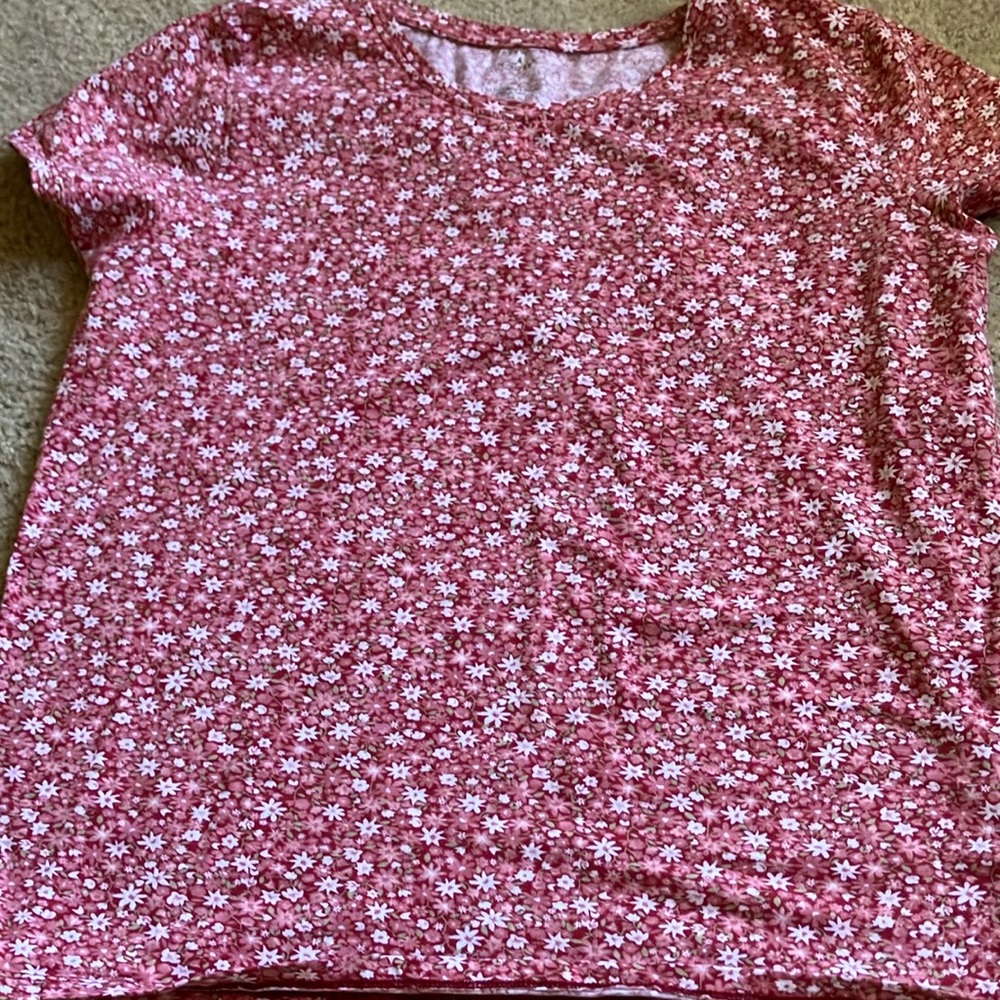 Floral tee